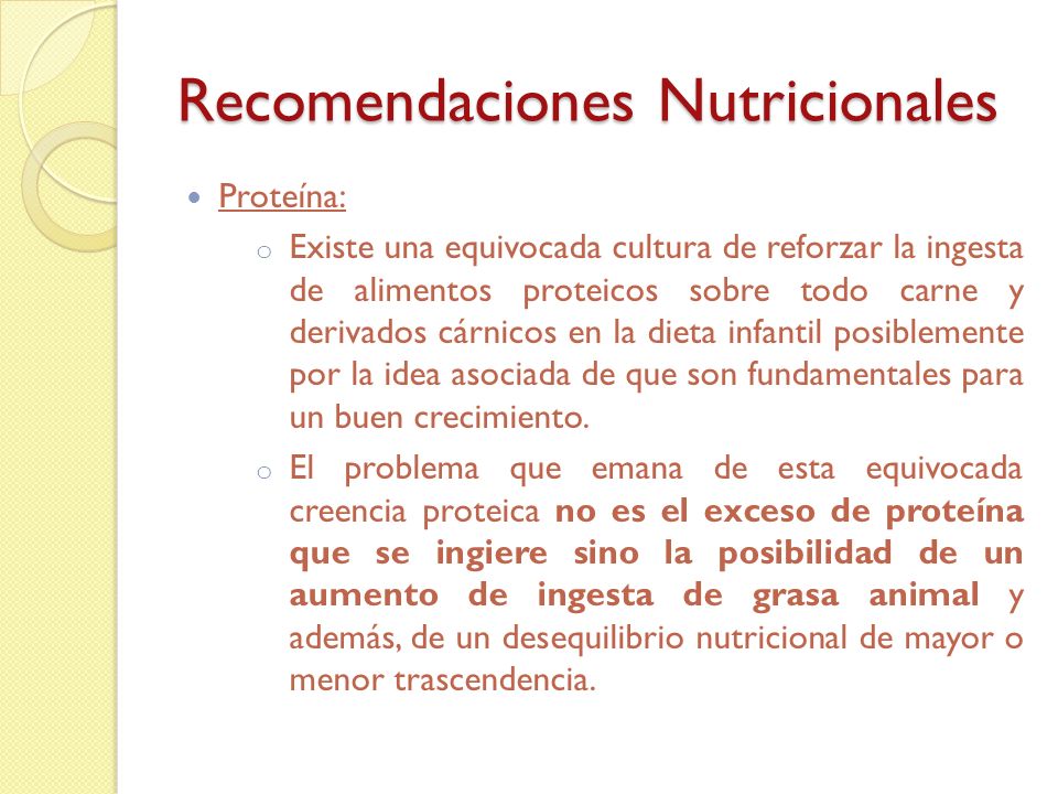 Todo sobre la nutricion infantil